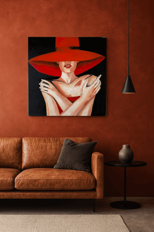 La femme au chapeau rouge