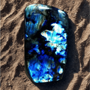 Pierre de Labradorite – Bloc de 400 à 500 g
