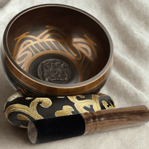 Bol Chantant Tibétain Martelé à la Main – 11,5 cm