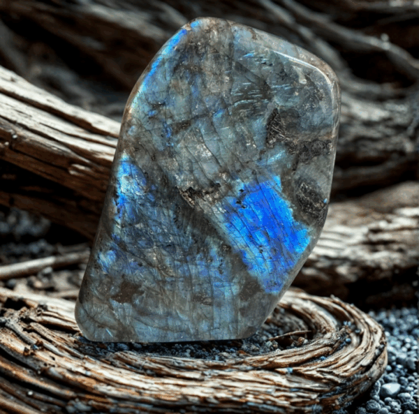 Pierre de Labradorite – Bloc de 1 à 1,2 kg