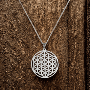 Collier Fleur de Vie Argent – Énergie, Harmonie et Protection